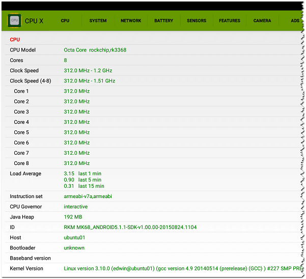 Rikomagic_MK68 CPU Z