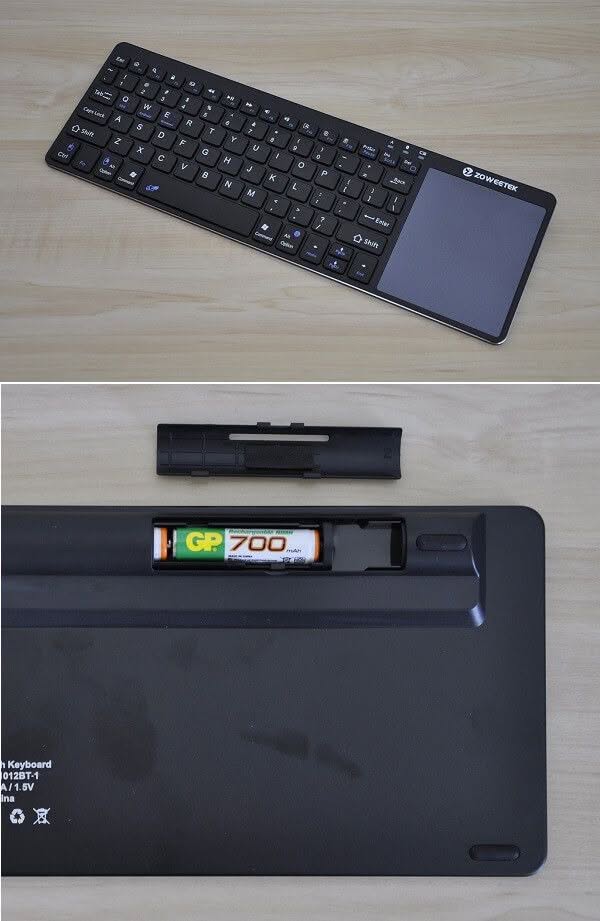 Zoweetek_K12BT-1_Wireless_Keyboard_with_Battery_Housing