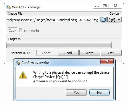 NanoPi-M3-Win32-Disk-Imager