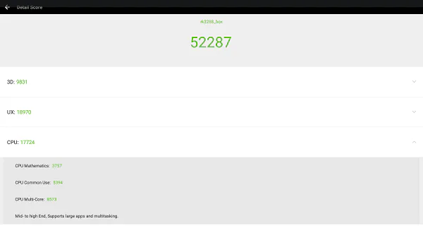 MiQi AnTuTu Benchmark 5 MiQi AnTuTu Benchmark 5