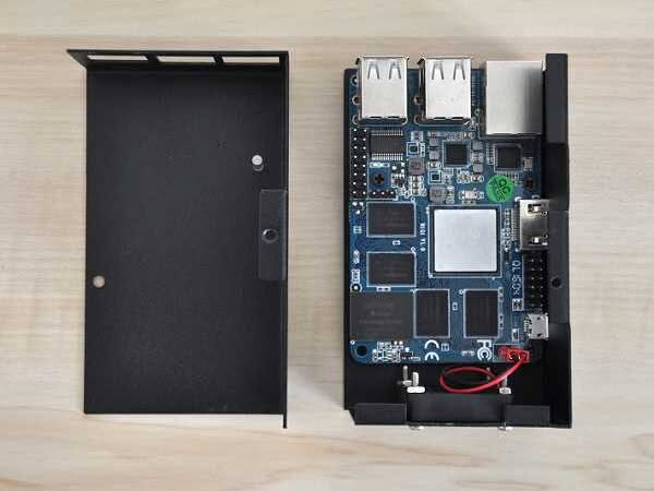 MiQi single board case with board 2 MiQi single board case with board 2
