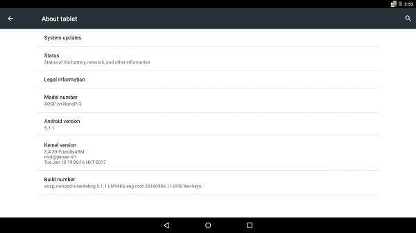NanoPC T3 Android 3 NanoPC T3 Android 3