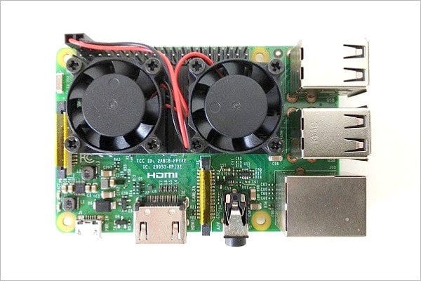 RaspberryPi CPU Cooling Fan Kit 1 RaspberryPi CPU Cooling Fan Kit 1