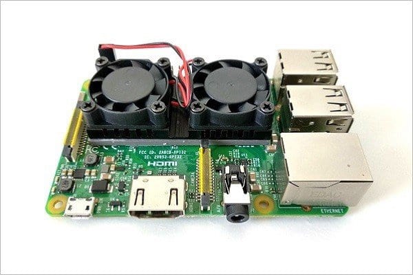 RaspberryPi CPU Cooling Fan Kit 3 RaspberryPi CPU Cooling Fan Kit 3
