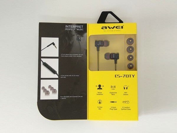AWEIES 70TY Earphones Unboxing 1 AWEIES 70TY Earphones Unboxing 1
