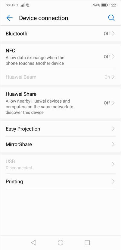 Huawei P20 Android 19 Huawei P20 Android 19