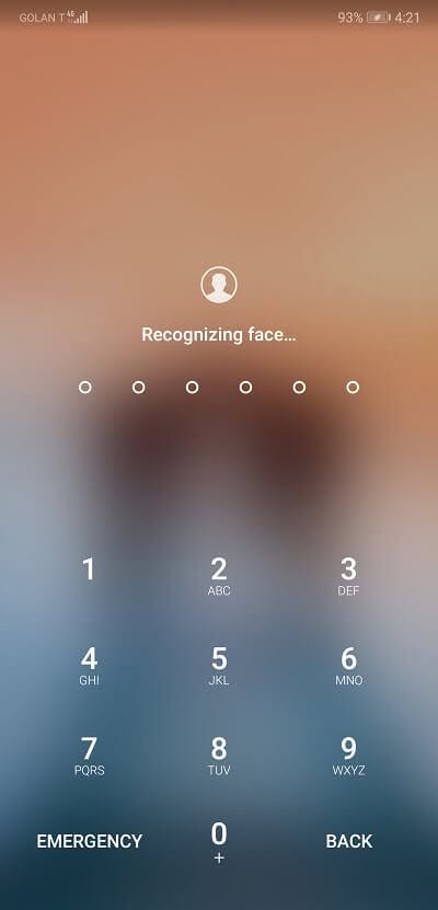Huawei P20 Face unlock 1 Huawei P20 Face unlock 1