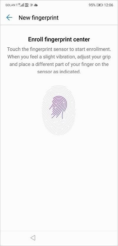 Huawei P20 Fingerpring ID 2 Huawei P20 Fingerpring ID 2