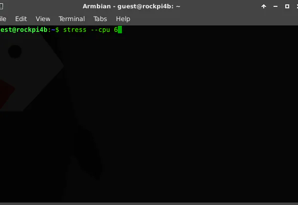 ROCK Pi4 CPU Stress 01