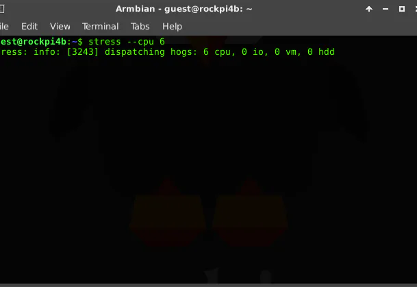 ROCK Pi4 CPU Stress 02