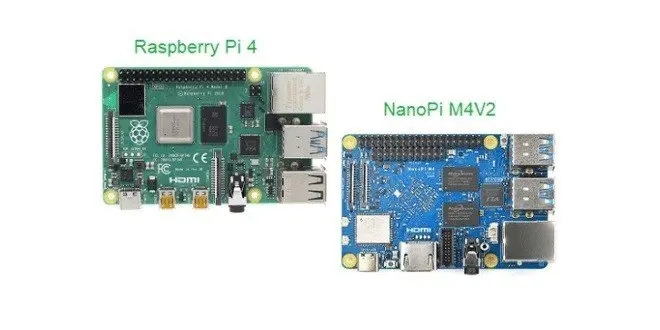 Raspberry Pi 4 vs NanoPi M4V2: Which is more powerful? Raspberrypi 4 NanoPi M4V2