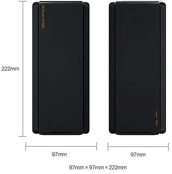 AX1800 Reouter Size