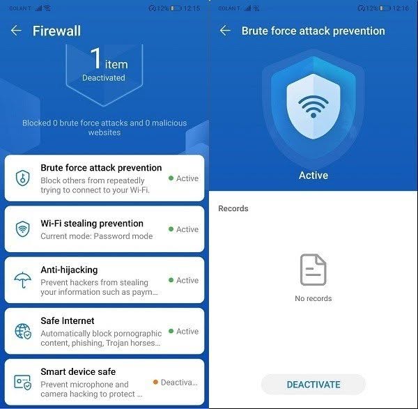 Huawei AX3 Pro Firewall P1 Huawei AX3 Pro Firewall P1