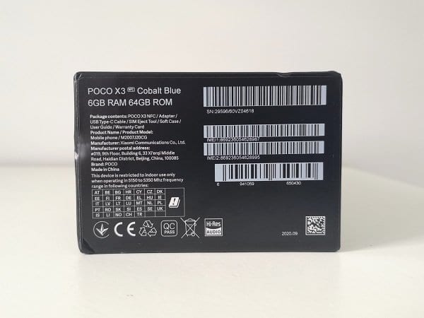 Xiaomi POCO X3 Pkg 5