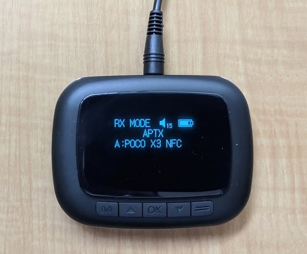 BR6 Audio Adapter Display
