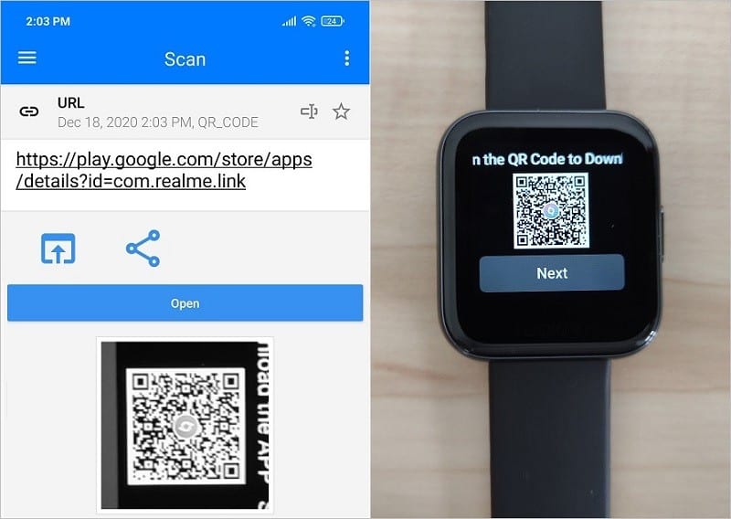 Realme Watch Binding 1