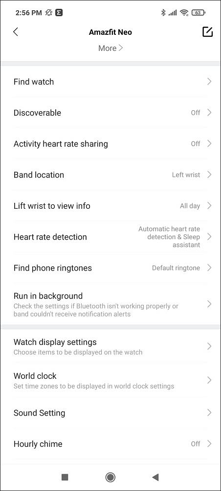 Amazfit Neo Watch Zeep 07