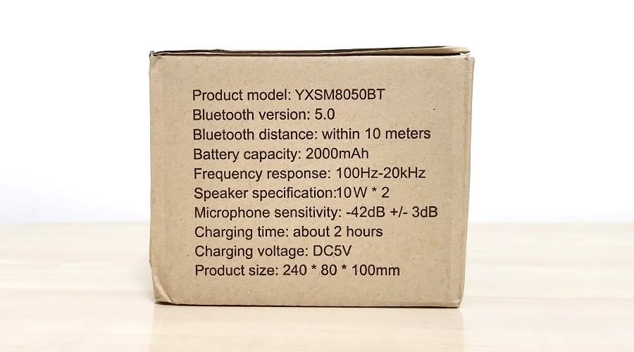 Smalody Speaker Package - PIC 4 of 5 Best Cheap Bluetooth Speaker Under $50