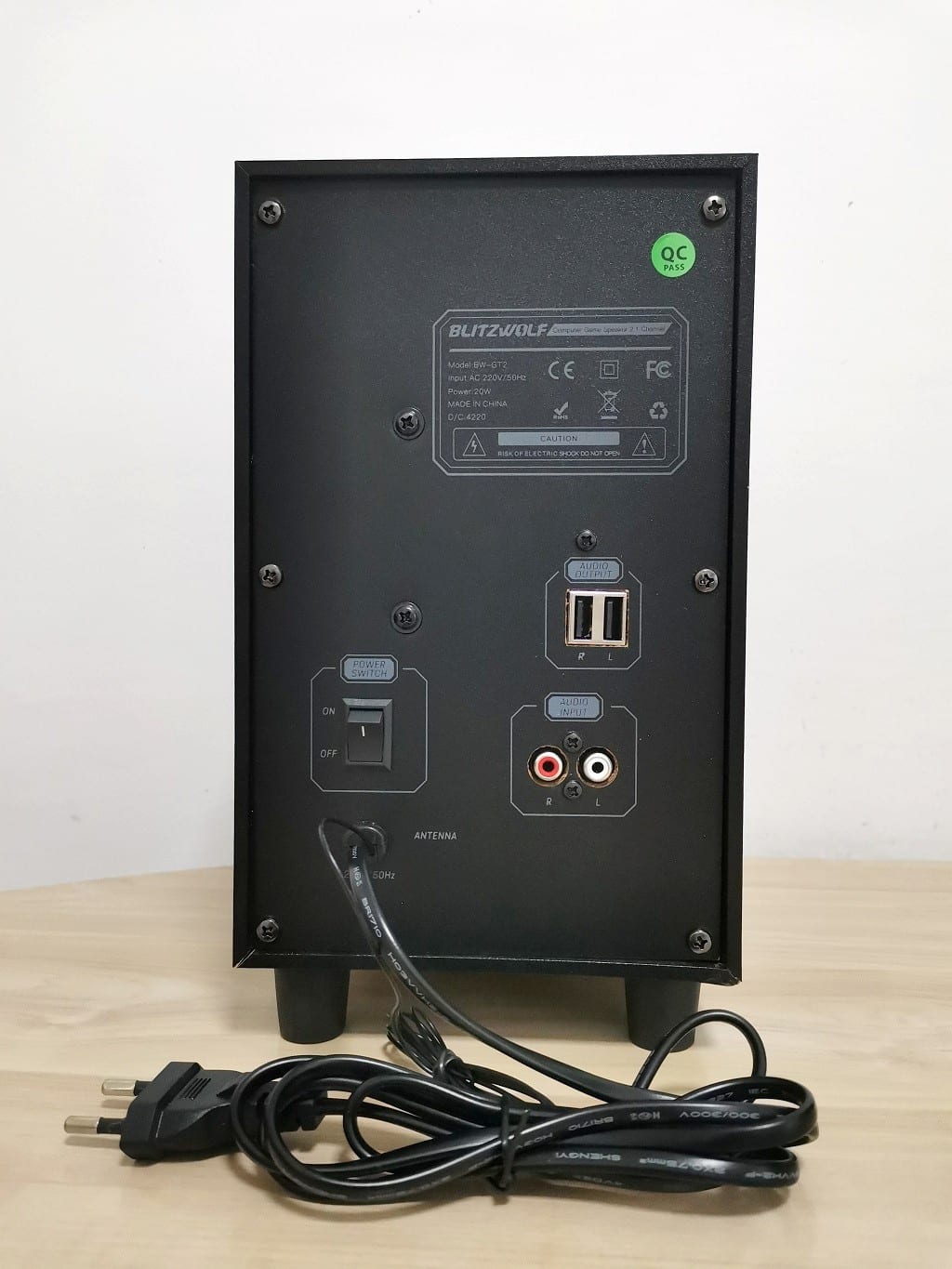Bw Gt2 Gaming Speaker Subwoofer 5
