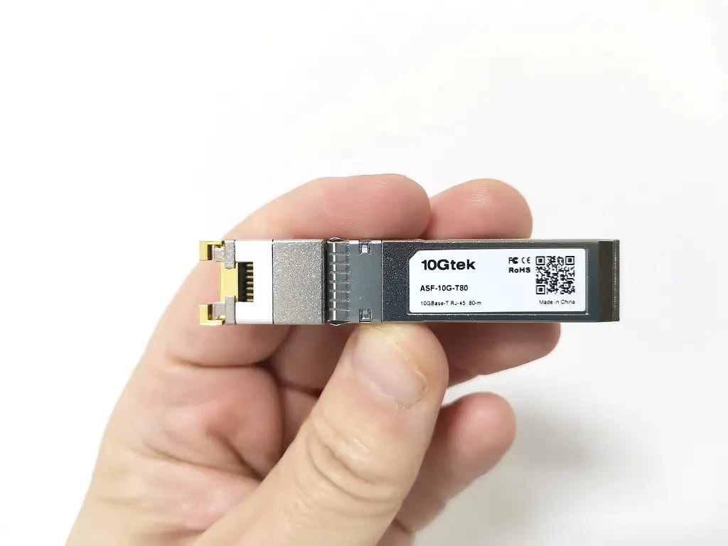 10gtek 10gbase T Sfp Transceiver 01