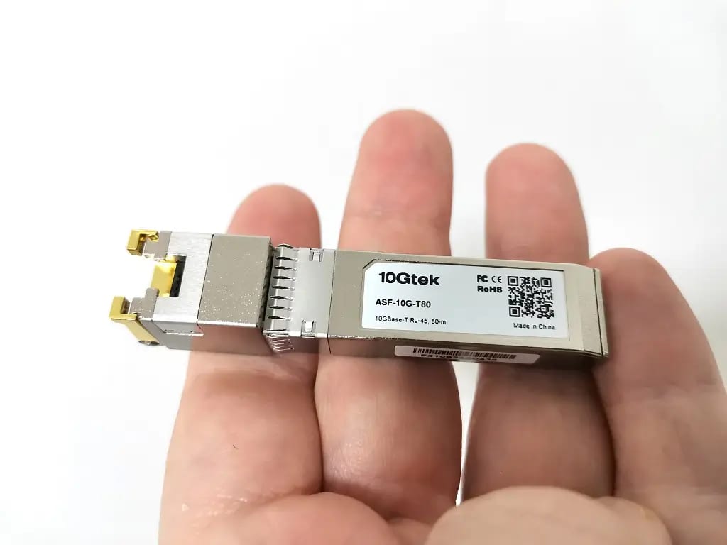 10gtek 10gbase T Sfp Transceiver 02