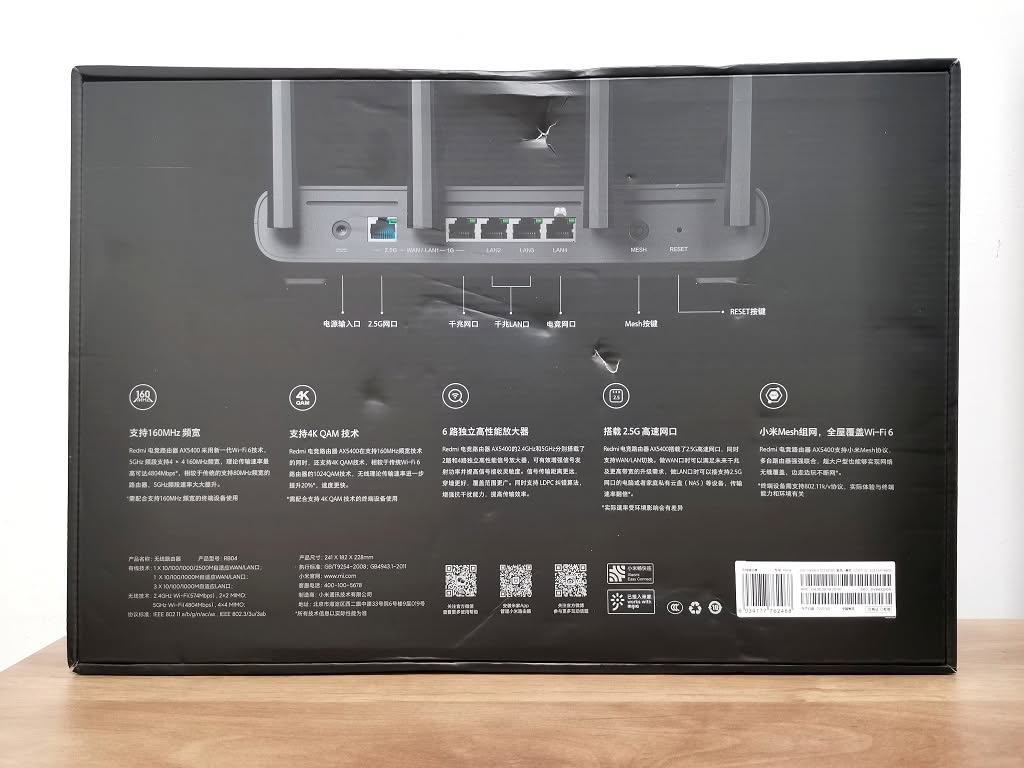 Redmi Ax5400 Pkg 4
