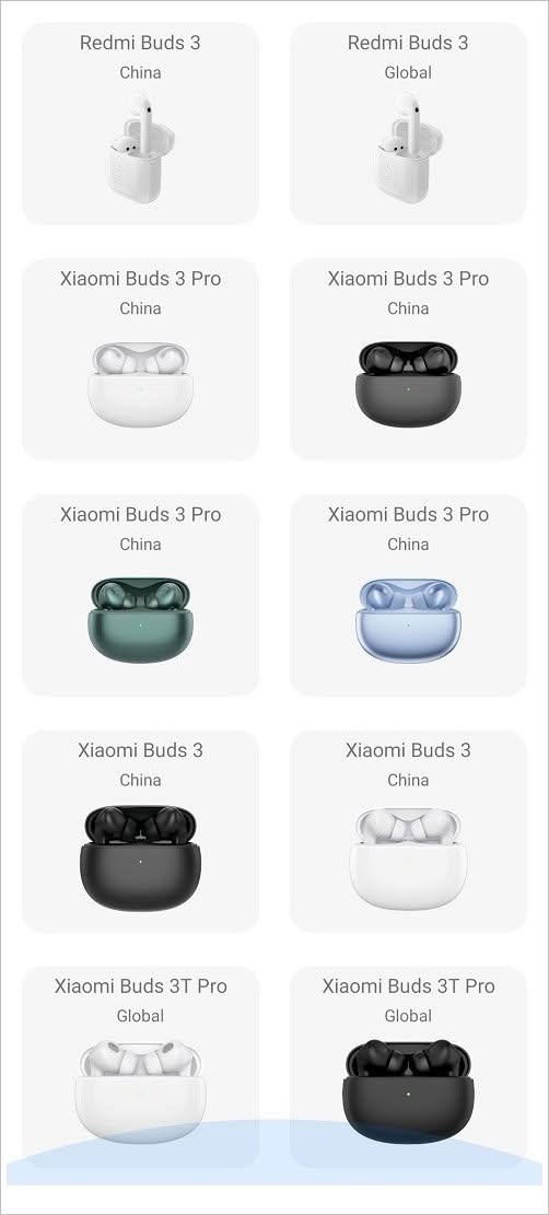 Xiaomi Buds 3t Pro M8 App 4