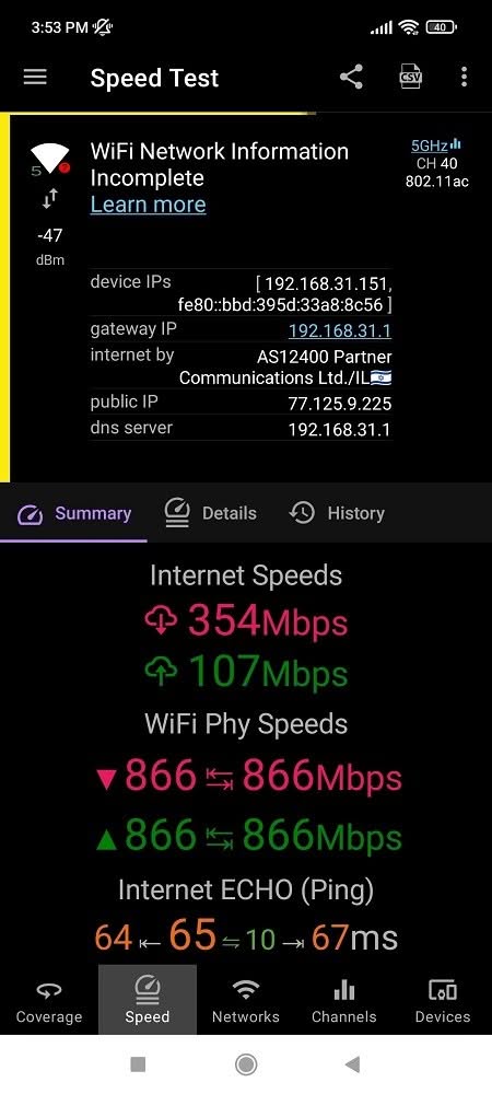 Xiaomi Mi Ax3000 Test 3