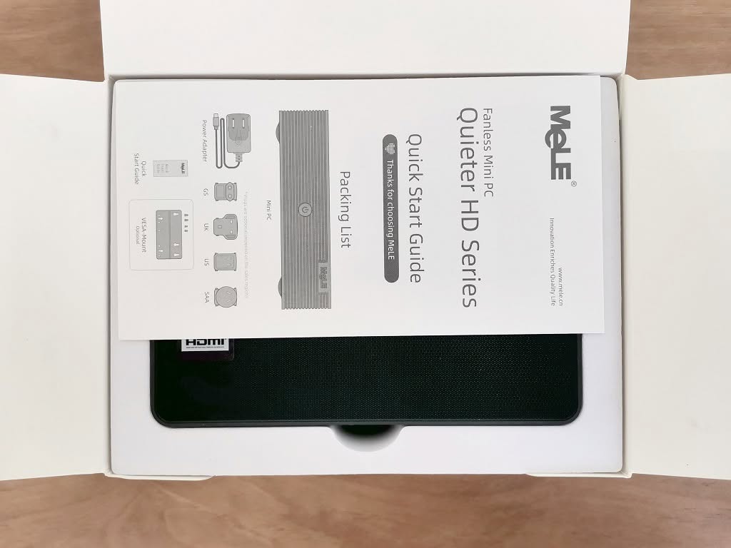 Mele Quieter Hd3q Unbox 2