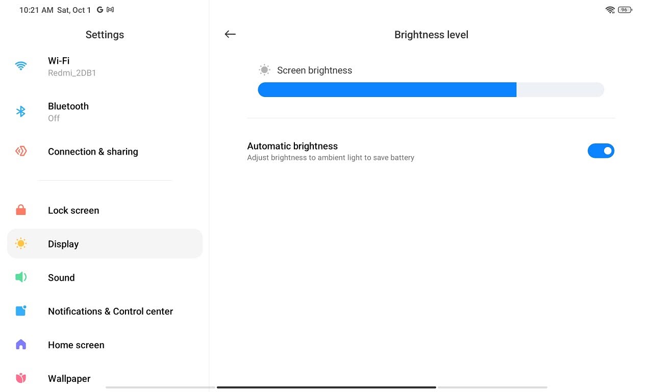 Redmi Pad 5 Os P7