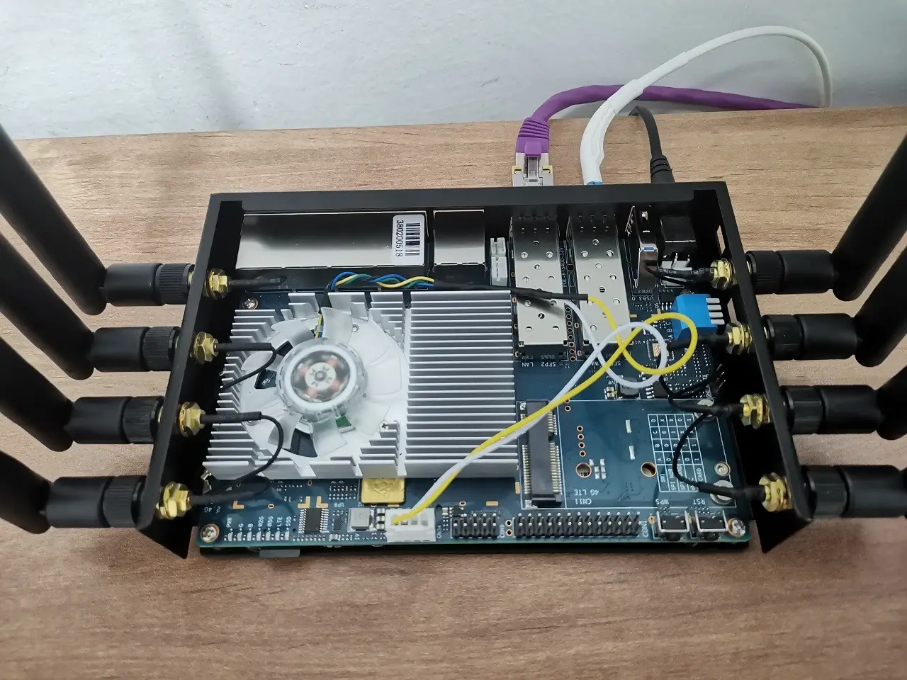 Banana Pi R3 Heatsinks 6