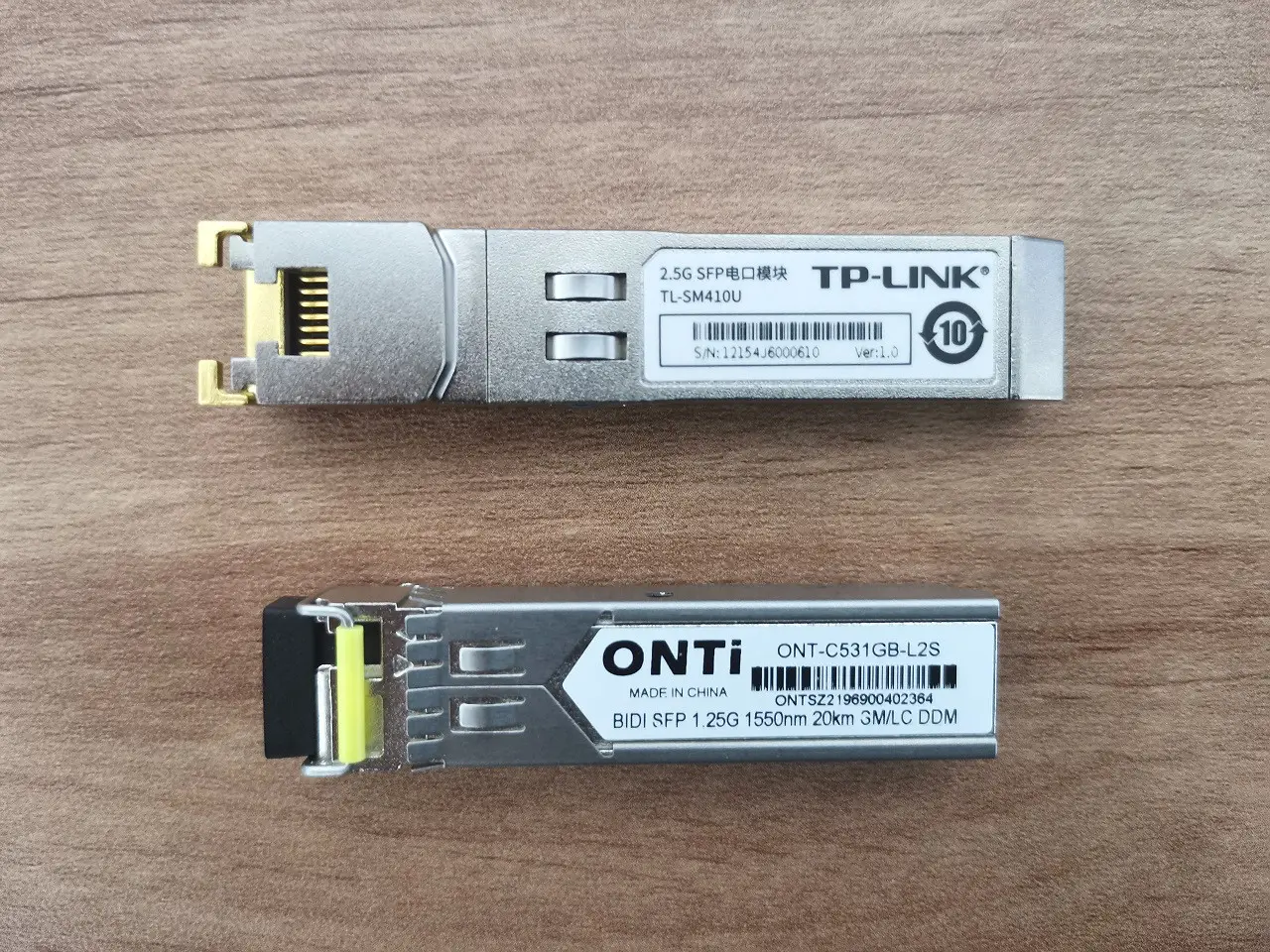 Banana Pi R3 Sfp Rj45 Test1