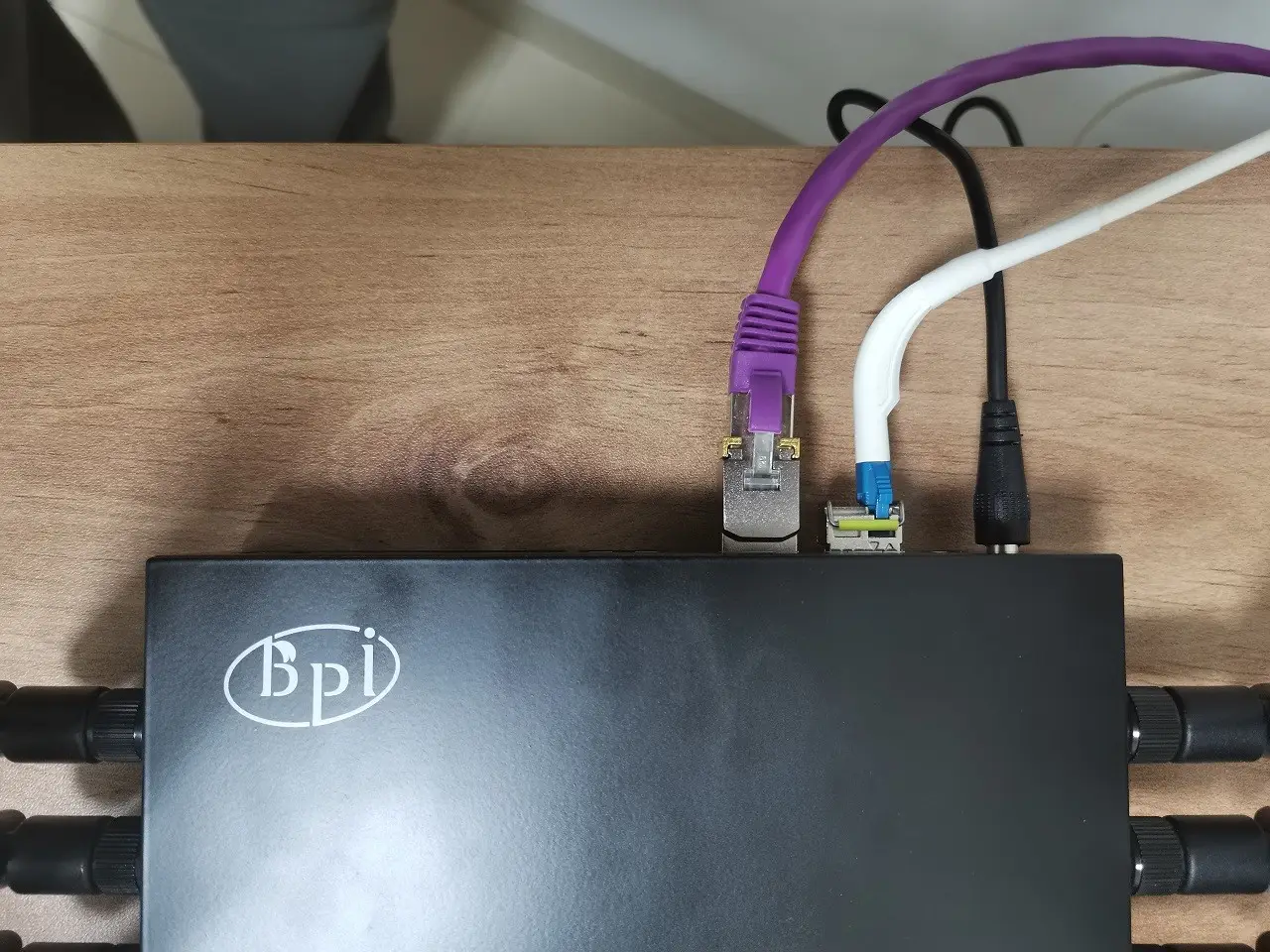 Banana Pi R3 Sfp Rj45 Test2