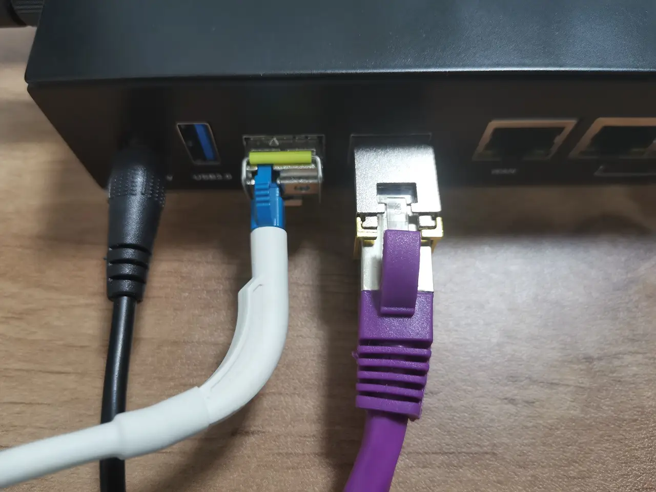 Banana Pi R3 Sfp Rj45 Test5