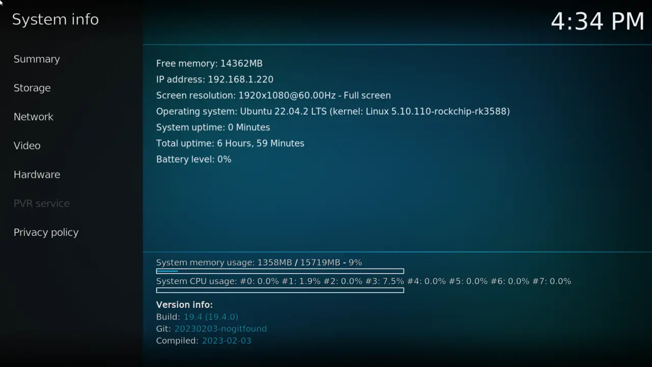 Orange Pi 5 Kodi 2