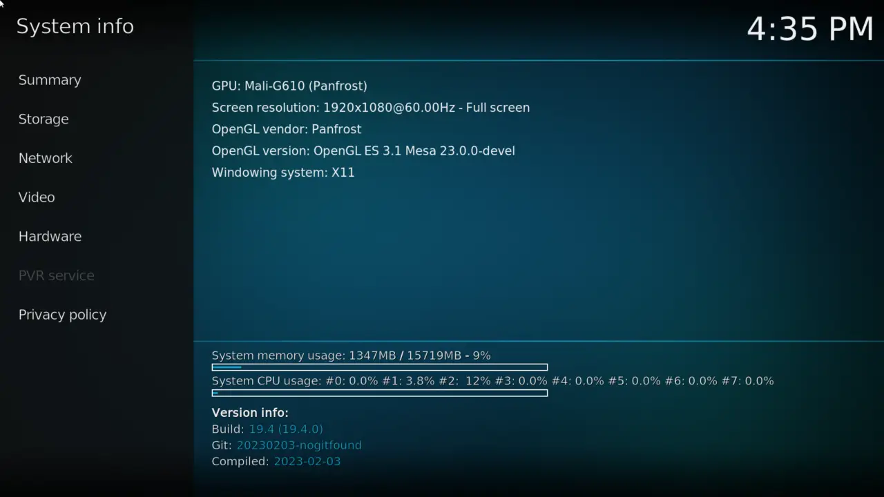 Orange Pi 5 Kodi 3