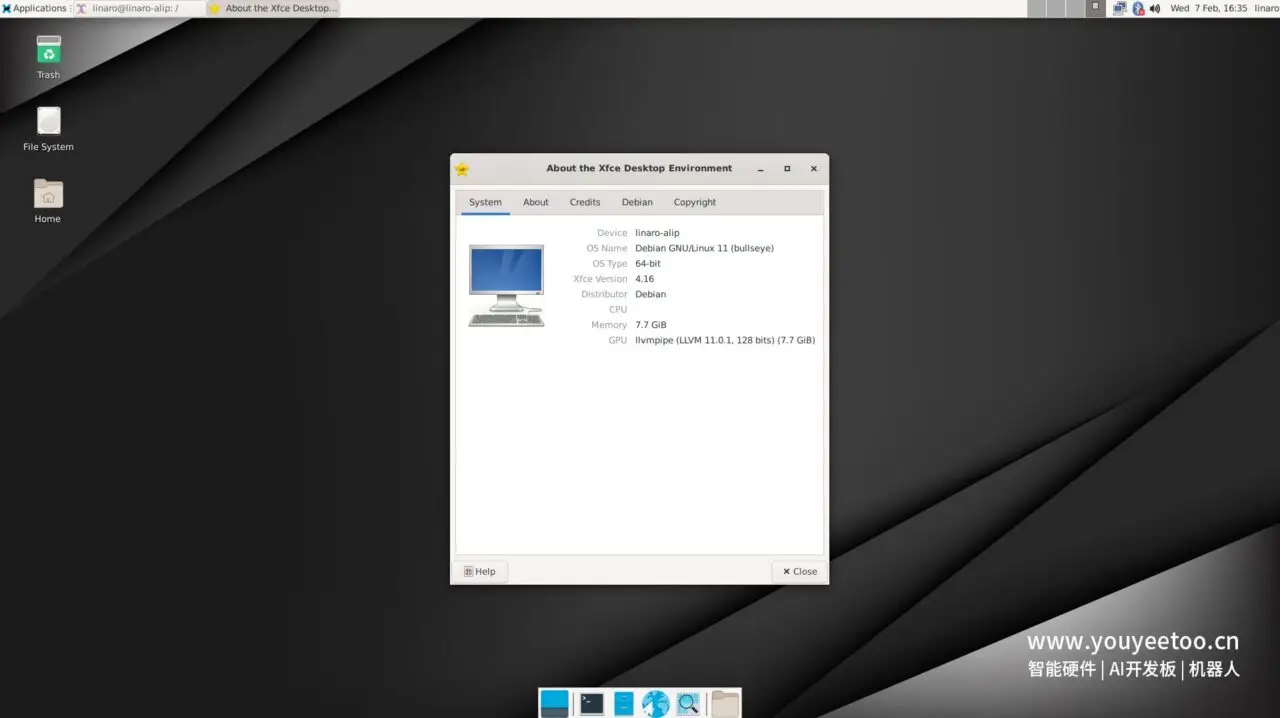 Youyeetoo R1 Debian 2