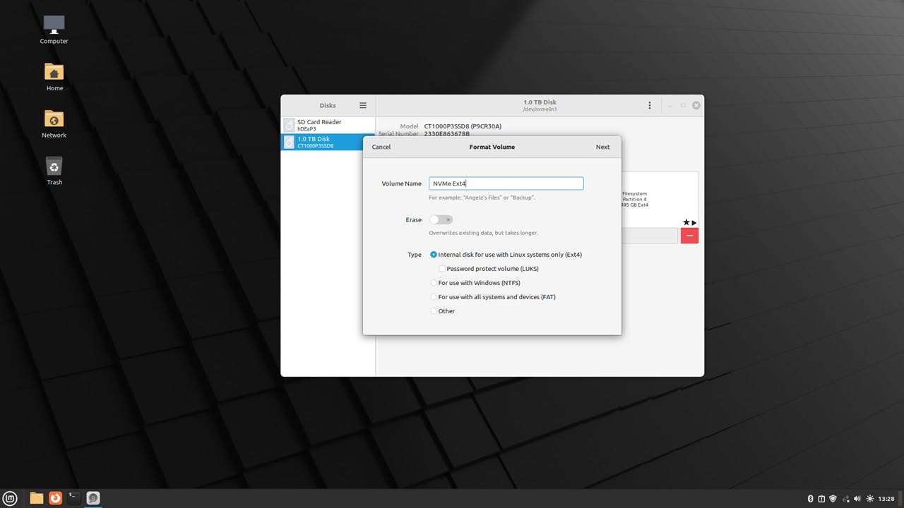 Youyeetoo X1 Nvme Linux P1