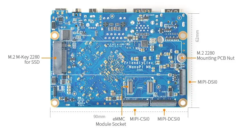 NanoPi M6 Rear