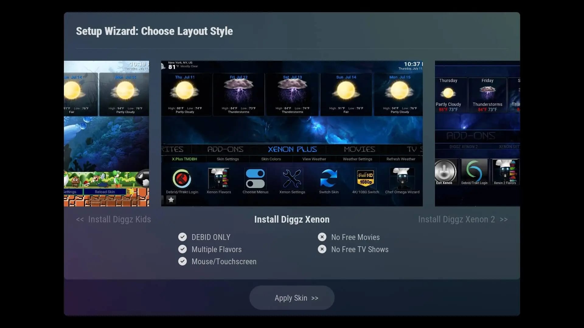 SK1 Kodi Diggz Xenon 2