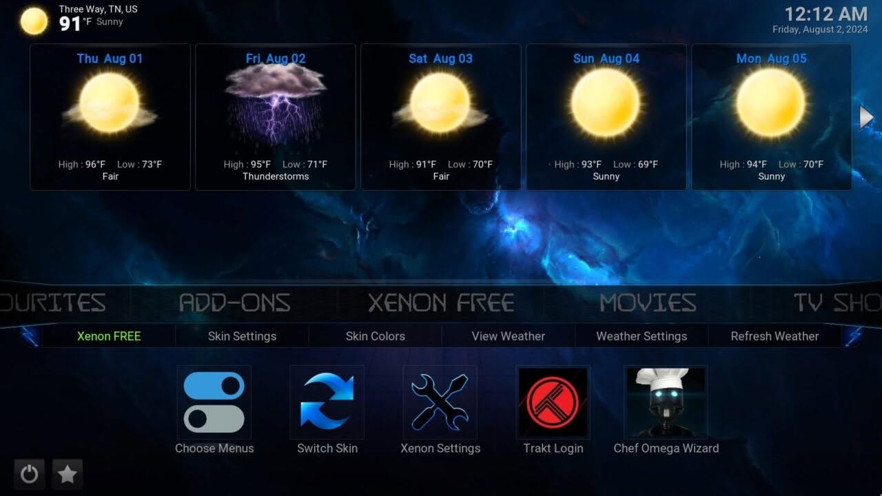 SK1 Kodi Diggz Xenon 7