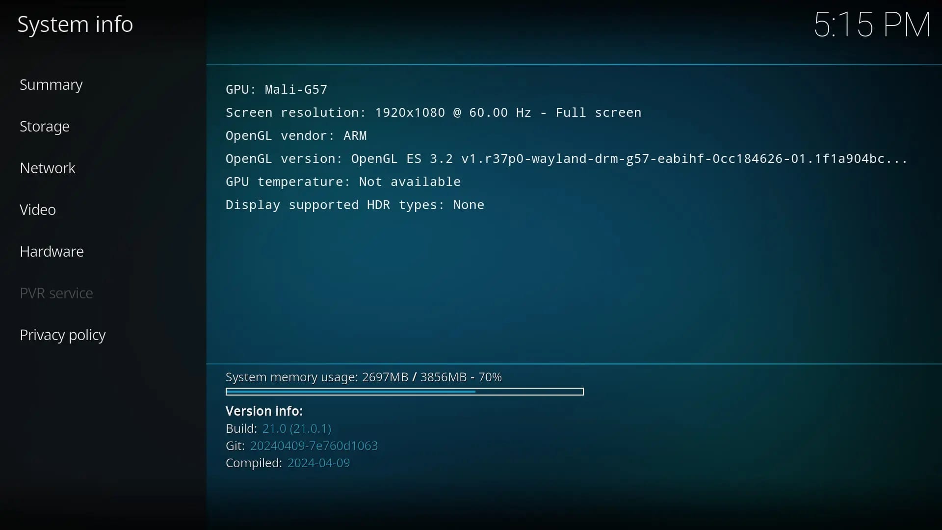 Ugoos SK1 Kodi P4