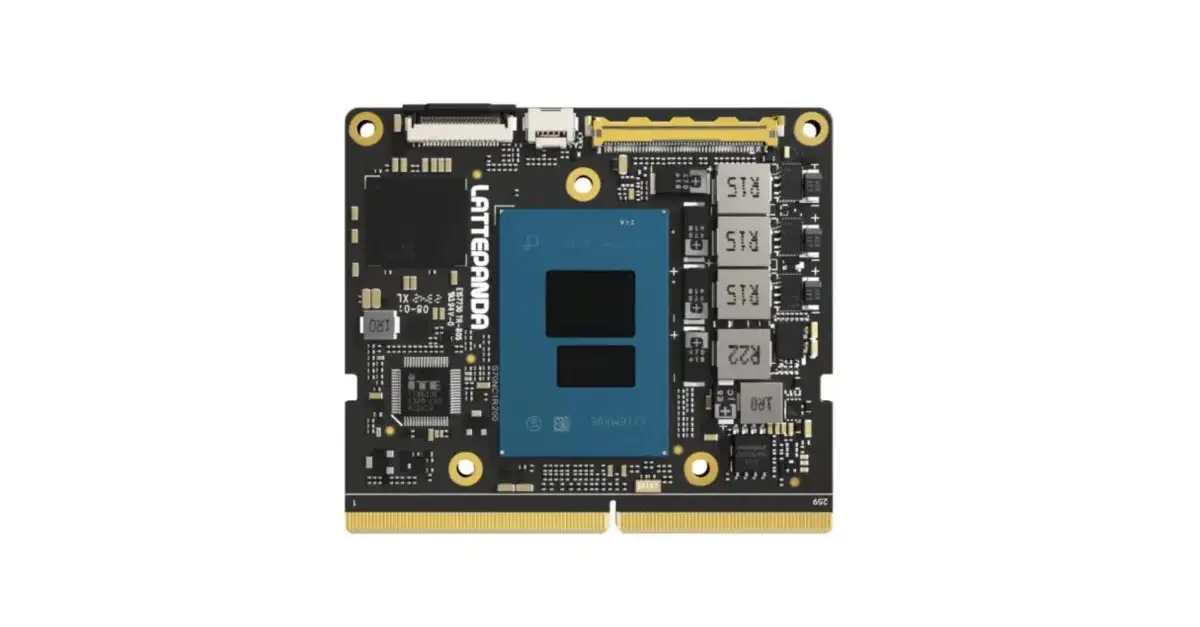 LattePanda Mu x86 Compute Module: A Raspberry Pi 5 Competitor with A Punch LattePanda Mu X86 Carrier Board