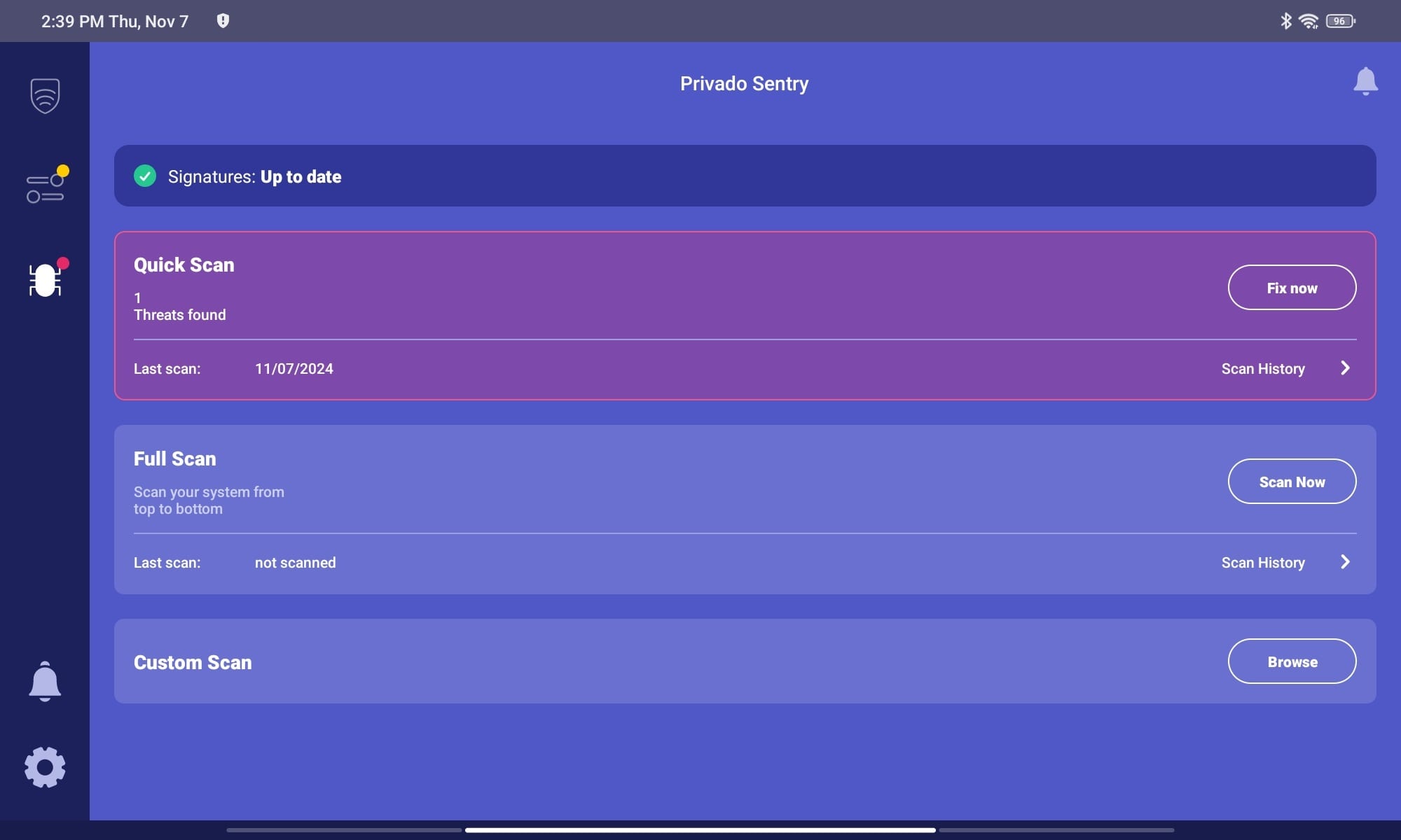Privado Sentry 1