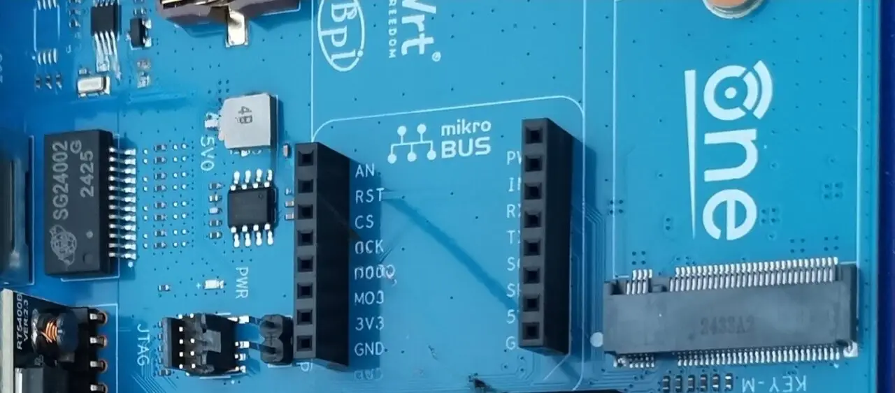 OpenWrt One mikroBUS