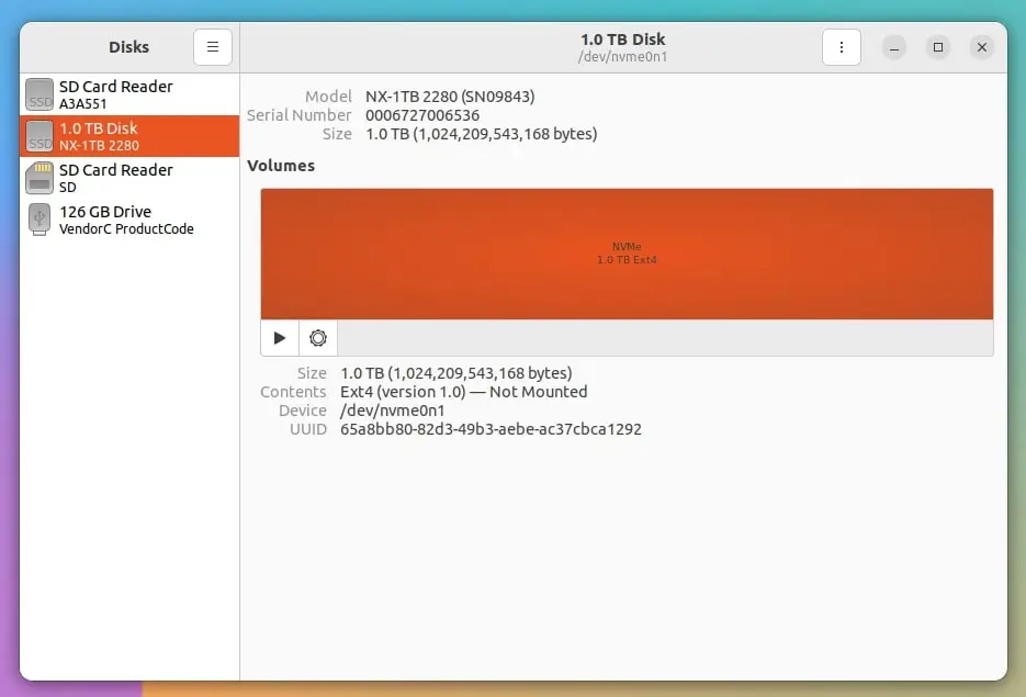 Orange Pi 4 NVMe Test 4