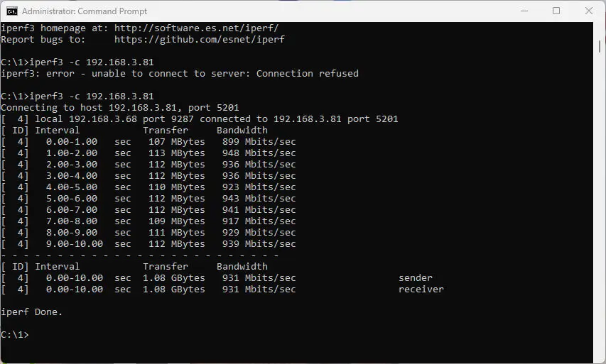 Orange Pi 4A LAN Speed 2