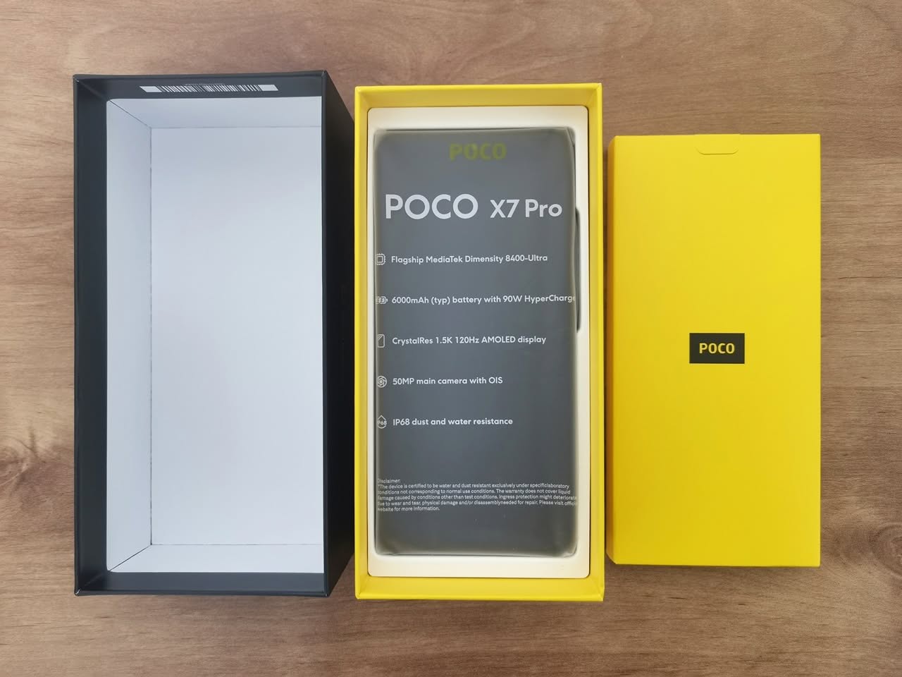 Poco X7 Pro Unbox Main Pkg 3