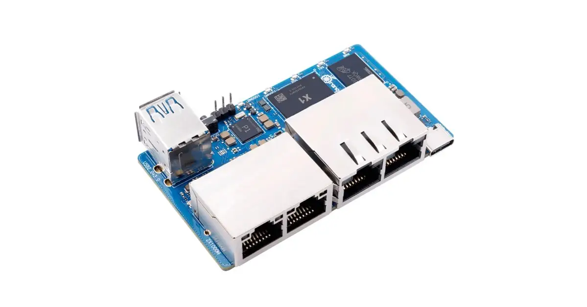 Orange Pi R2S Review: RISC-V OpenWrt Router Board with x2(2.5Gb/1Gb) LAN Ports start at $30 Orange Pi R2S Router Board