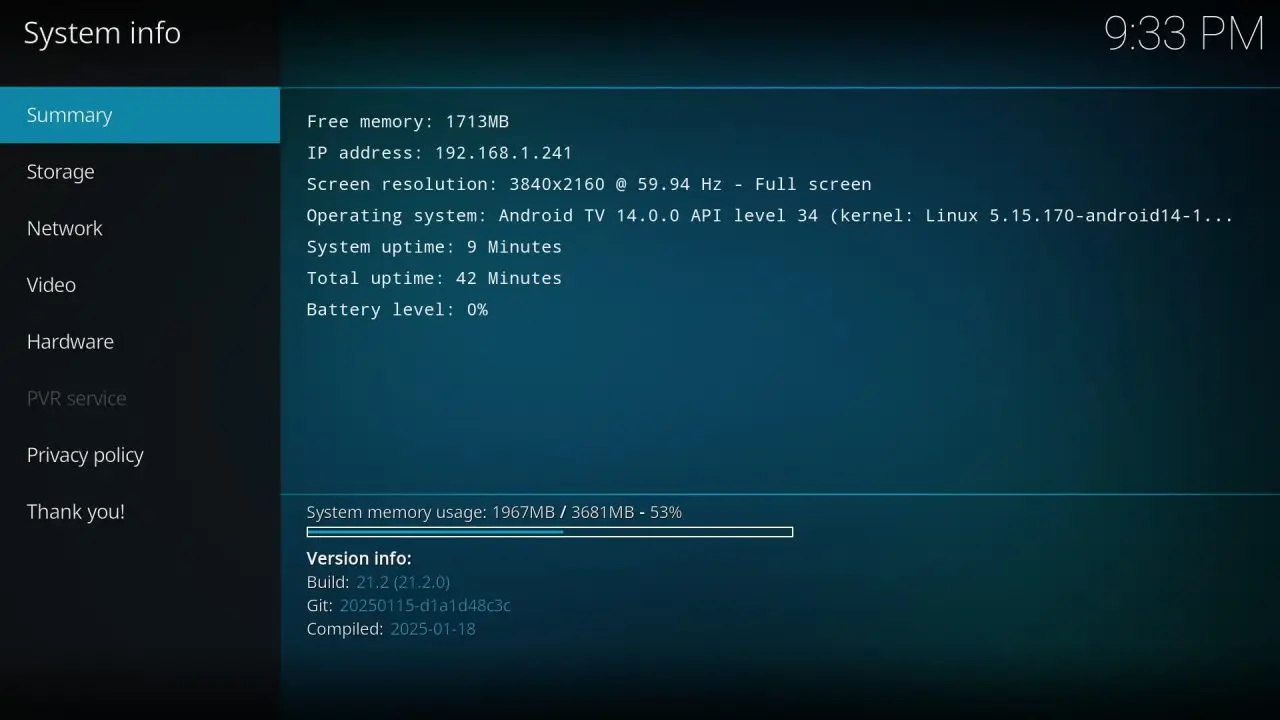 Ugoos SK4 Kodi 3